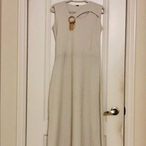 Long grey dress